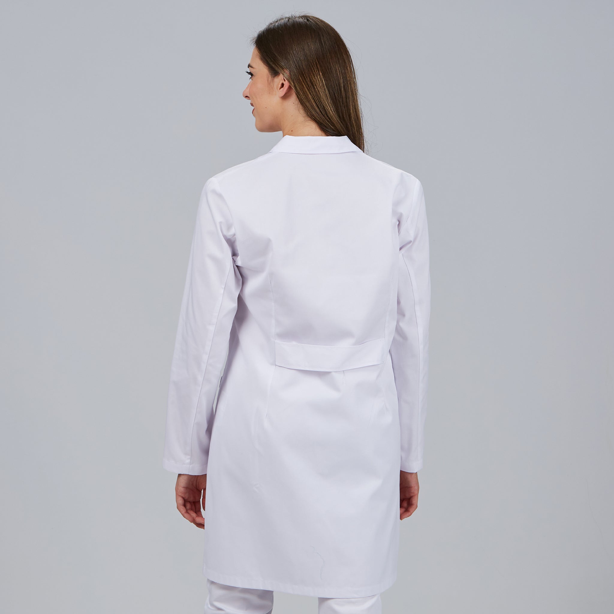 Gary's Blouse Médicale Femme Blanche Manches Longues
