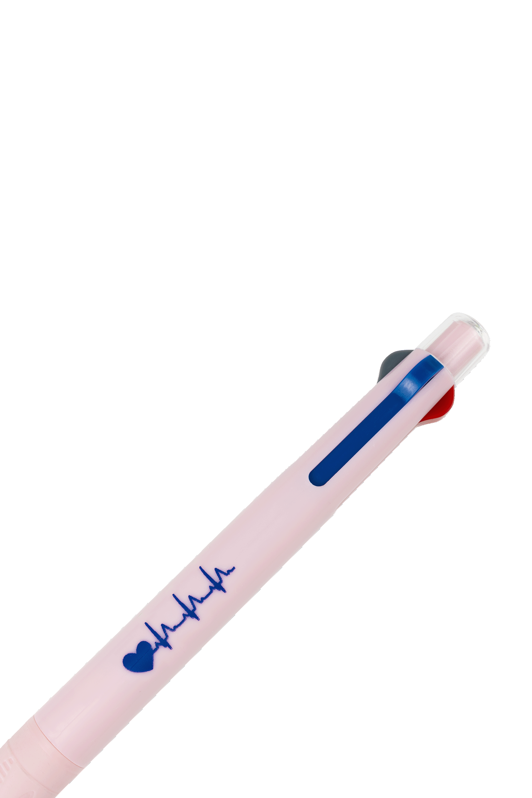 Enfermania stylo gel 3 encres pastel rose bleu lavande