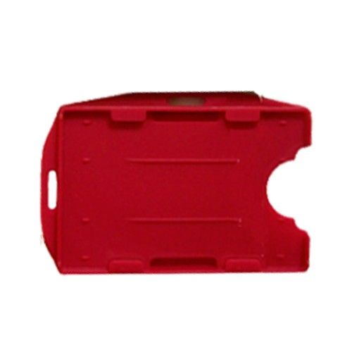 Enfermania Porte-Badge Double Face Bidirectionnel Noir