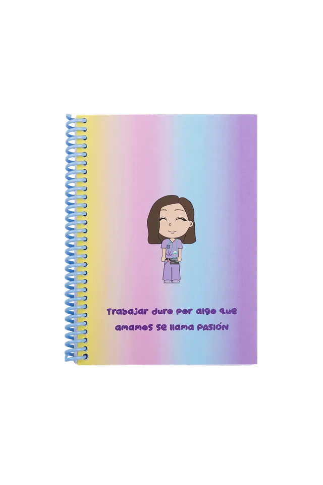 Enfermania Papelería Carnet A6 Basic Colours 50 pages poche