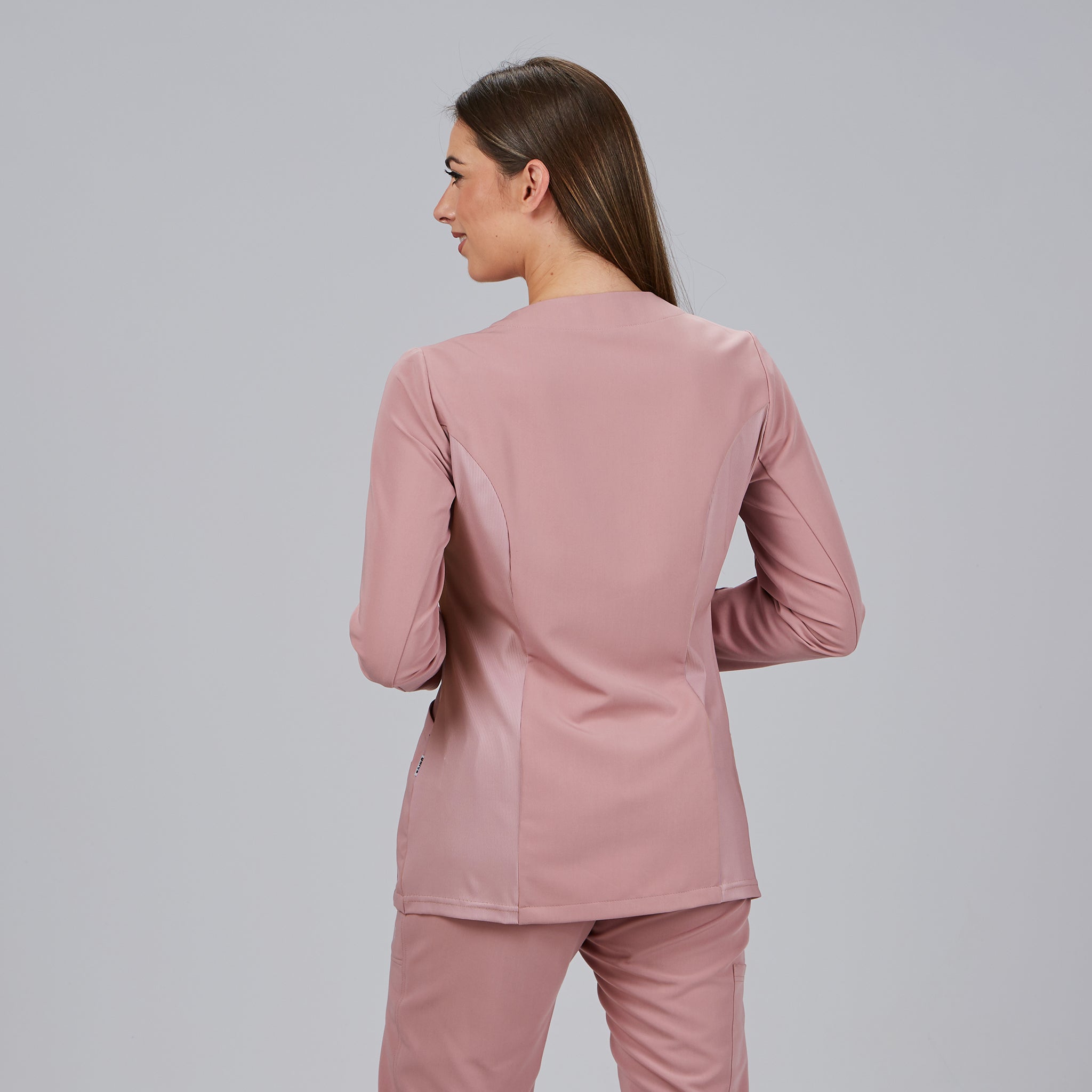 Gary's Marina blouse médicale femme noire manches longues