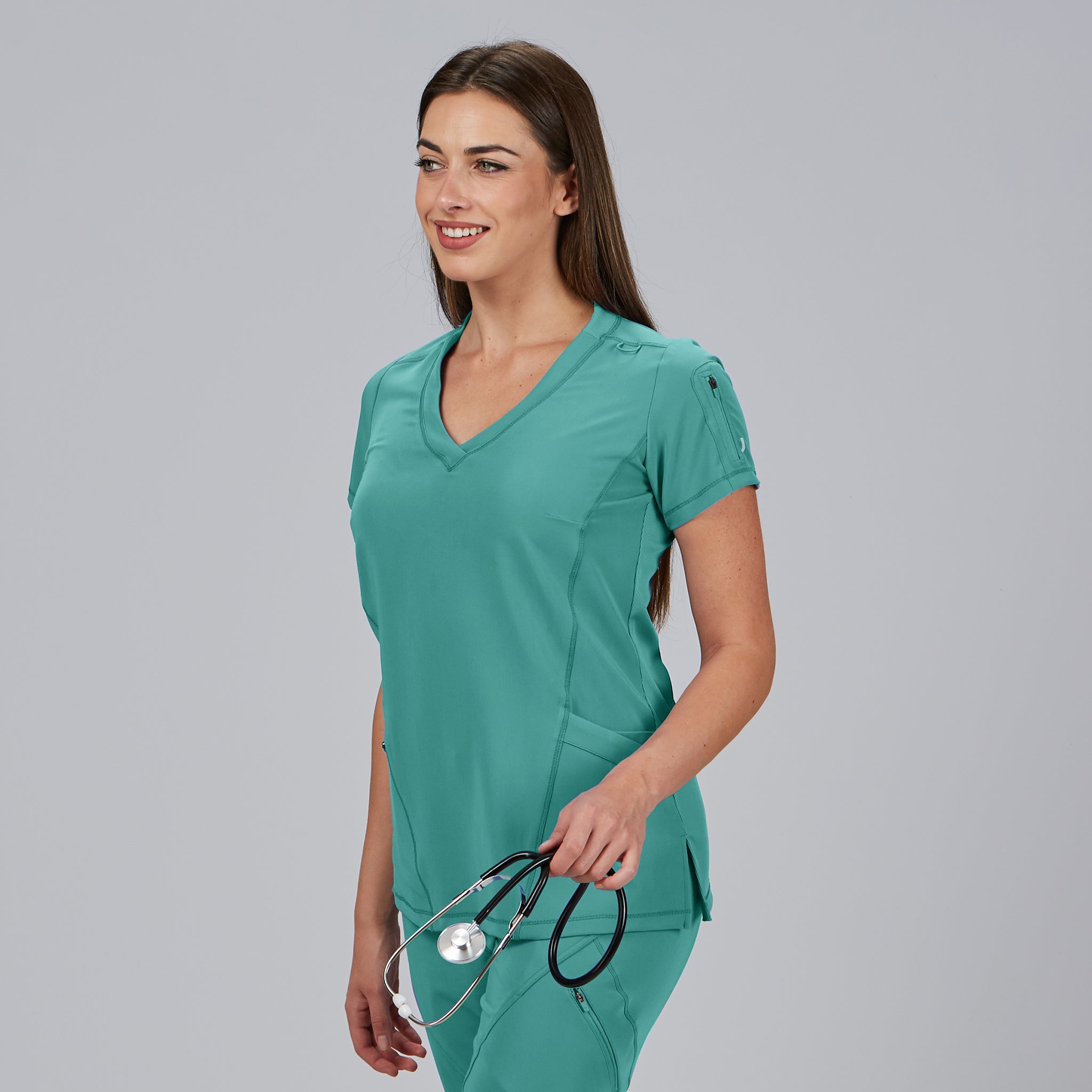 GARY'S Nancy blouse médicale femme noir recyclé