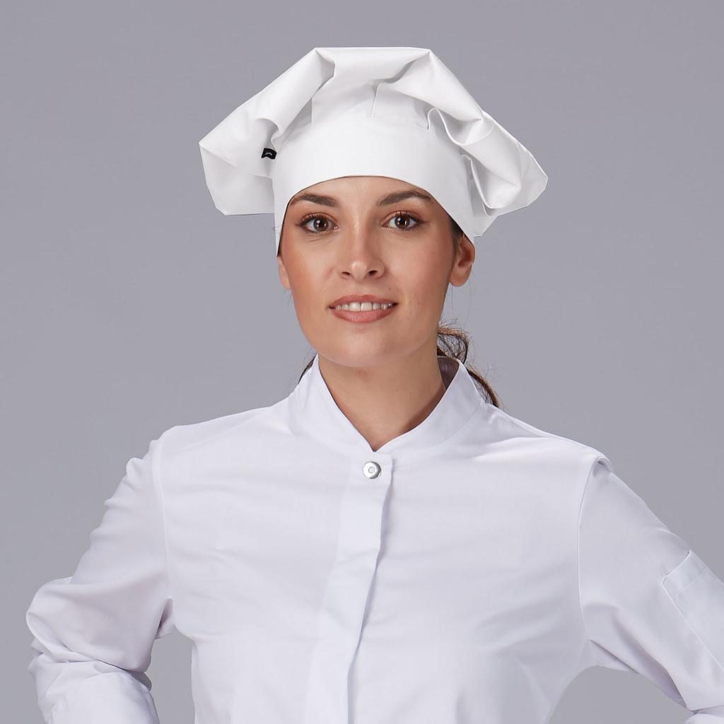 GARY'S Caps & Hats toque chef classique blanche