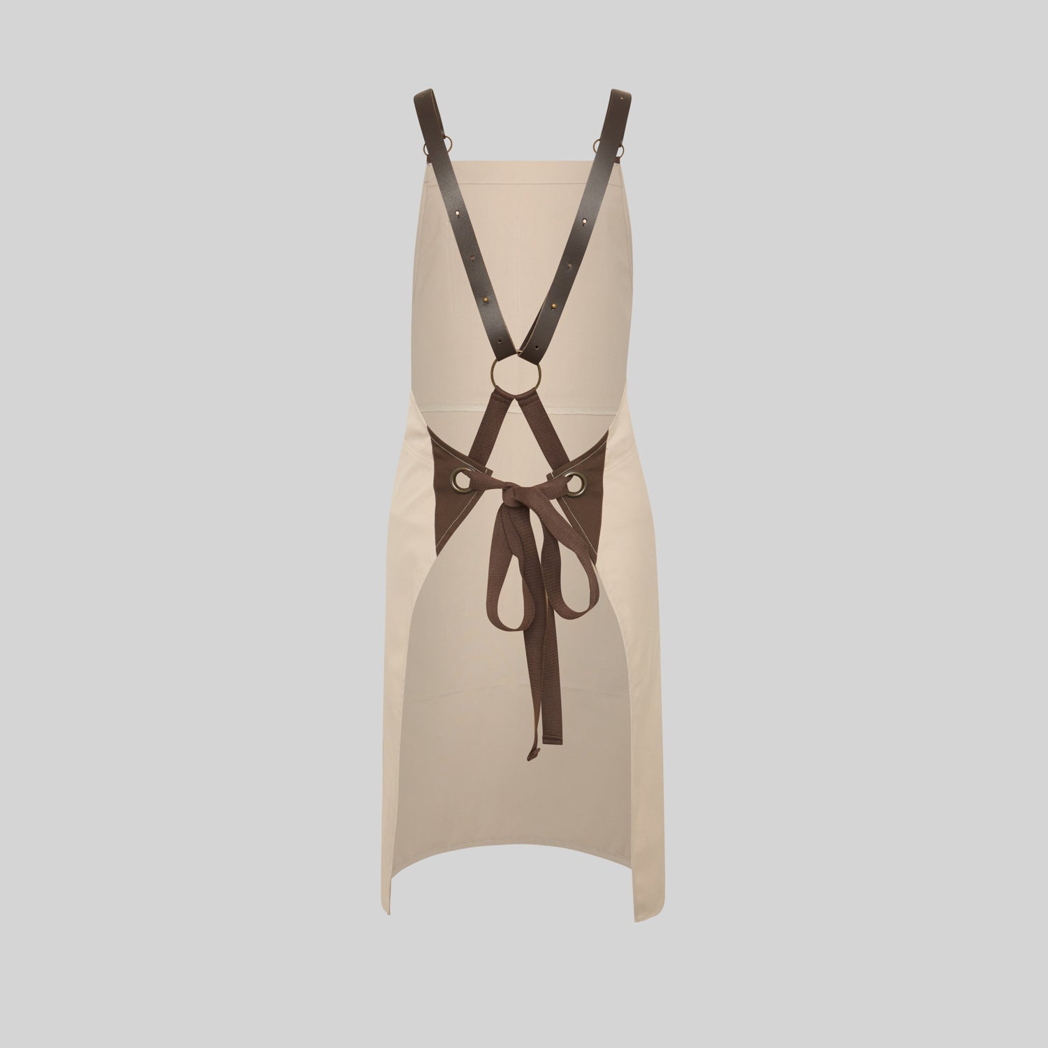 GARY'S Tablier Bavette Noir 88x74 cm Cuir
