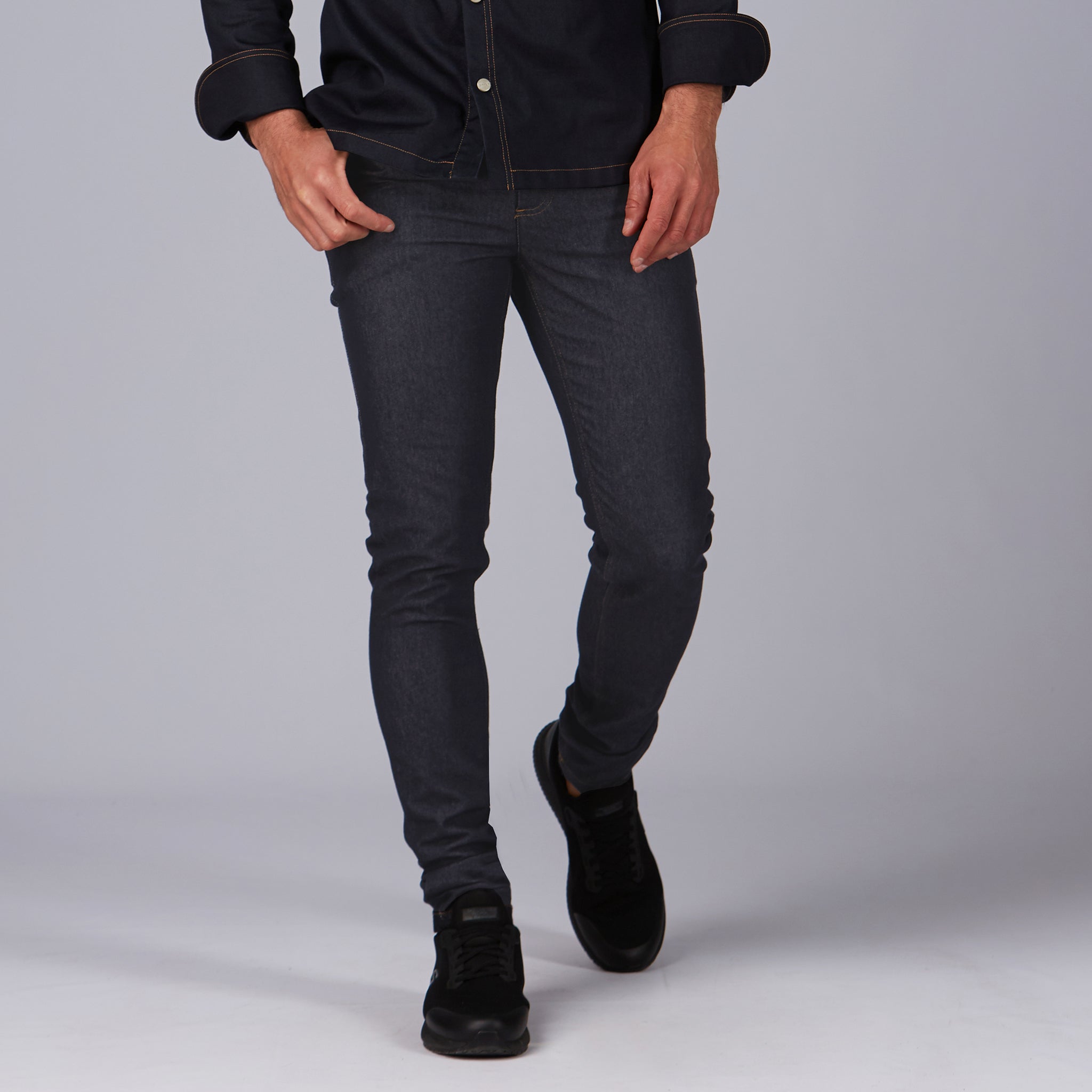 GARY'S Pants Denim pantalon de travail noir taille 50
