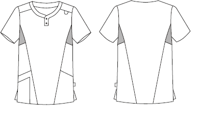 Gary's Blouses blouse Darío homme tejano manches courtes
