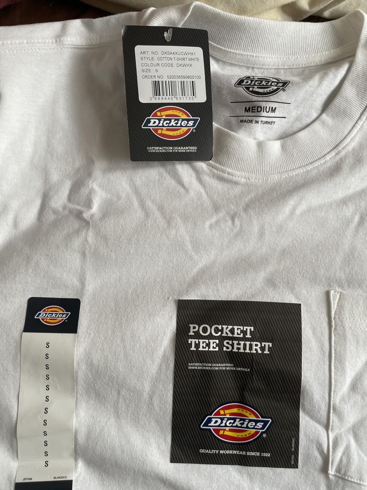 Dickies T-shirt graphique manches courtes noir coton
