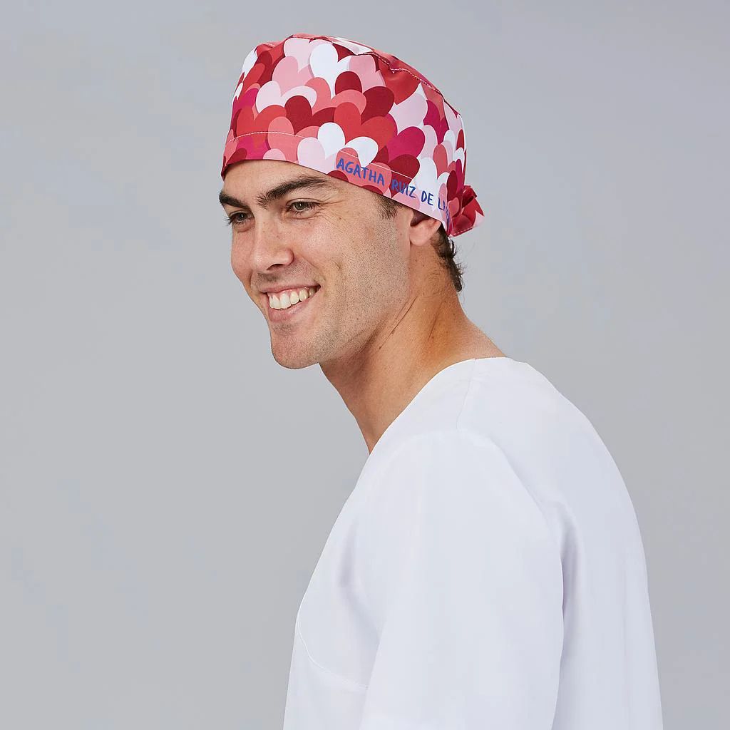 GARY'S Agatha calot chirurgien Cuore bleu microfibre