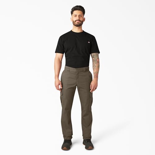 Dickies cargo stretch mécanique pantalon Mushroom 38W/32L