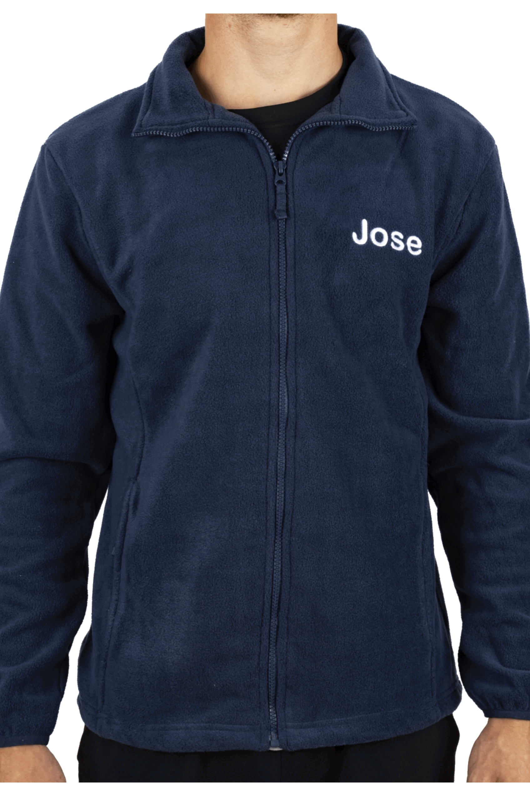 Enfermania Ropa polaire homme kiné brodé taille L
