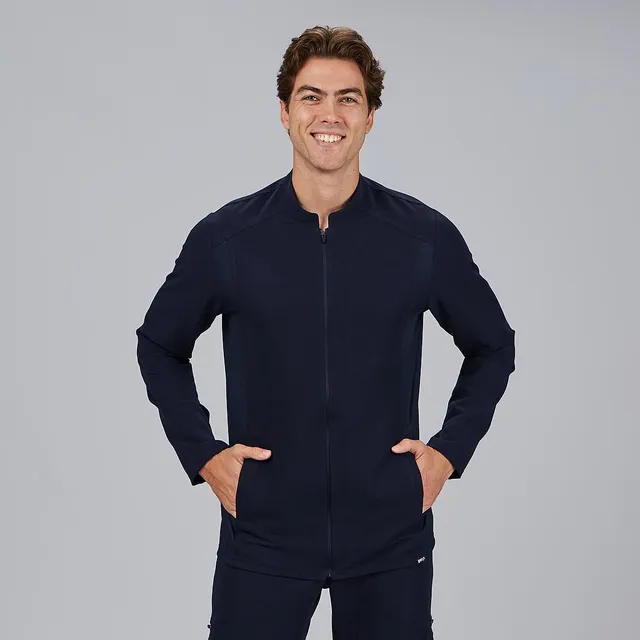 GARY'S Biel Blouse Homme Zip Noir Manches Longues