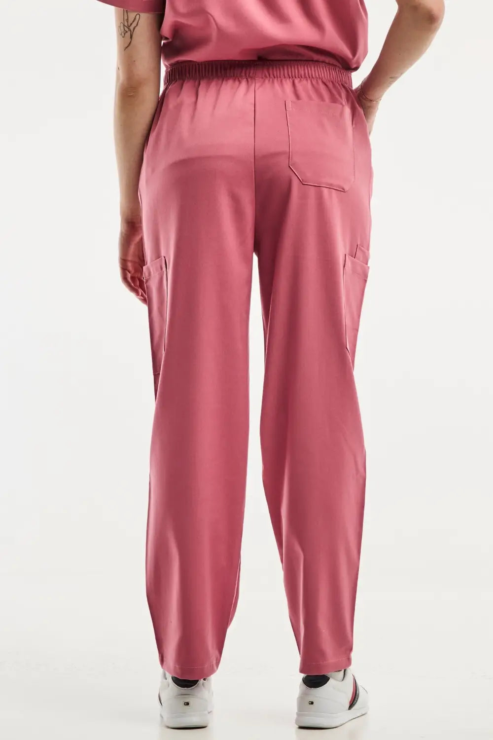 Aelin EMMA pantalon médical femme rose stretch
