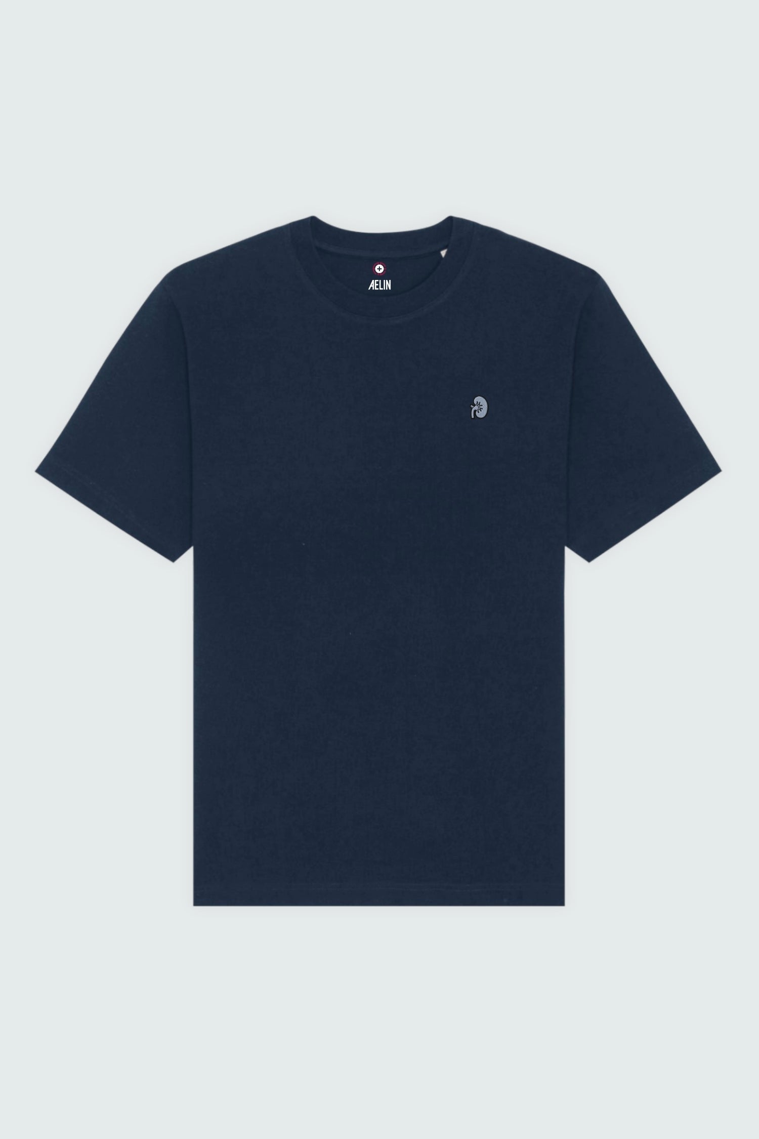Aelin Slimfit NEW T-shirt néphrologie Noir - Tee-shirt coton unisexe