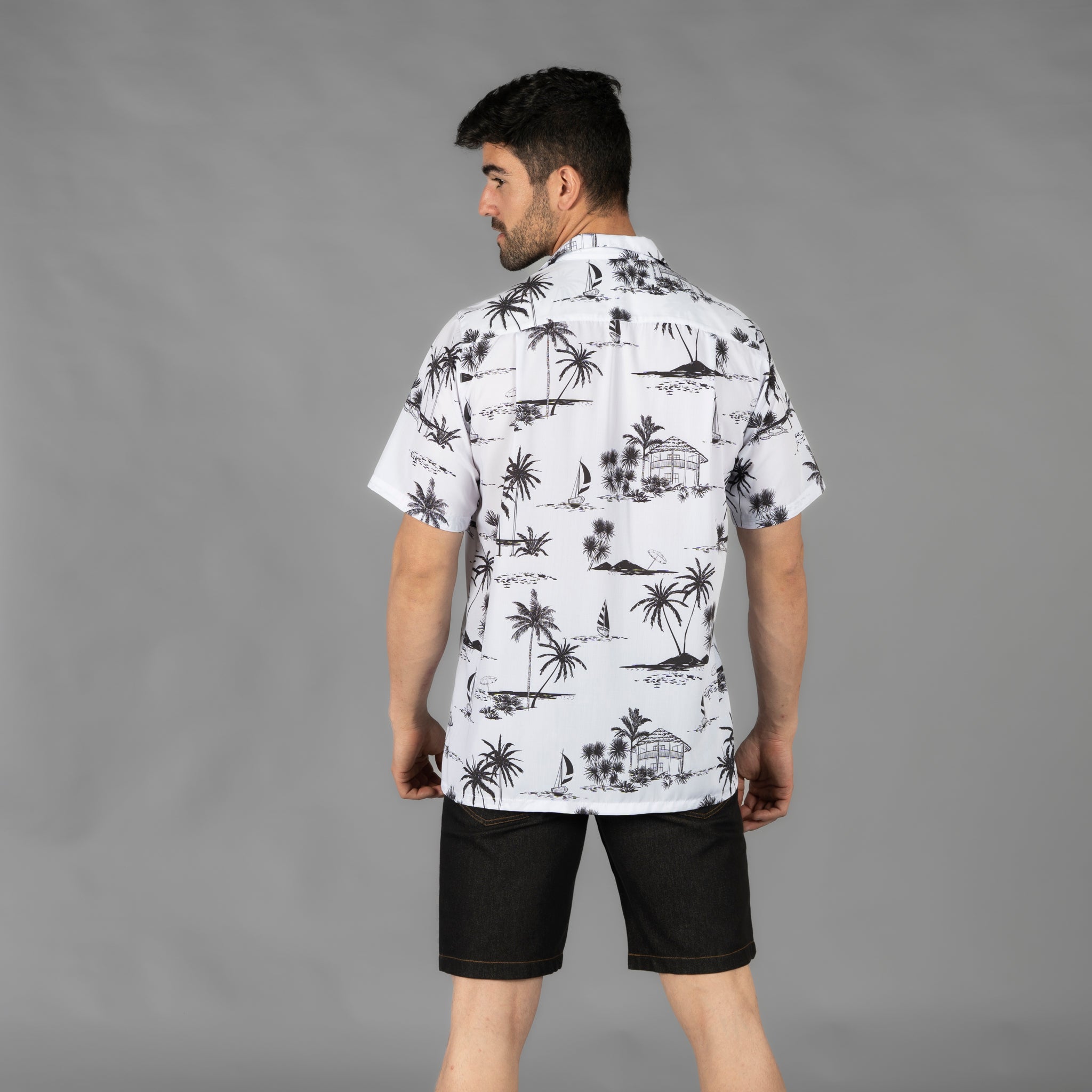 Gary's Shirts Hawai chemise homme 1126 Tucan viscose