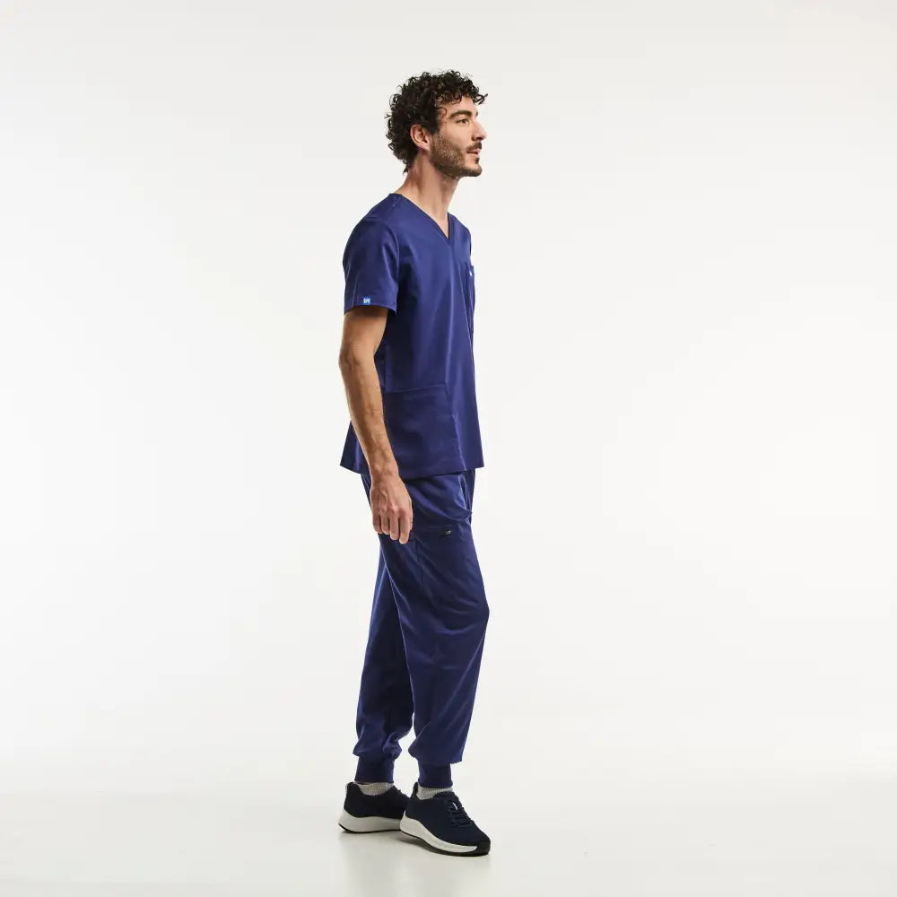 Aelin LUCA Jogger tenue médicale homme bleu marine