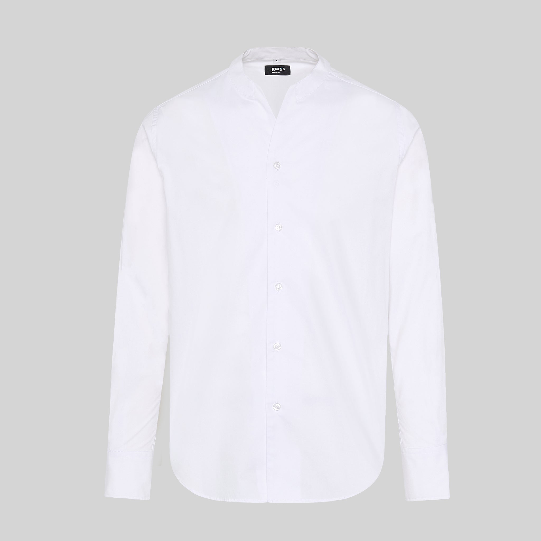 GARY'S Loris chemise homme slim noir coton stretch