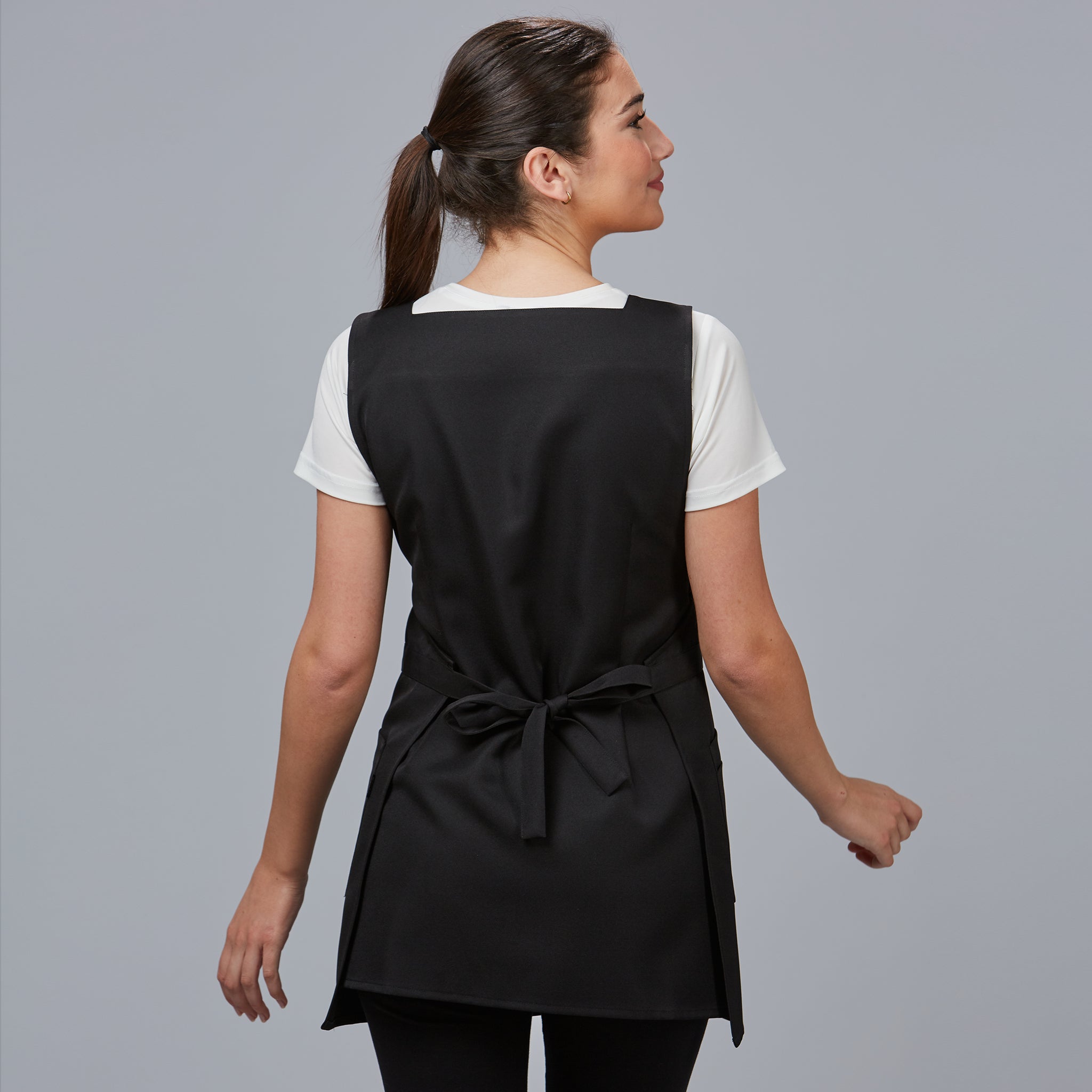 Gary's Gazania Tabard chasuble travail noir polyester