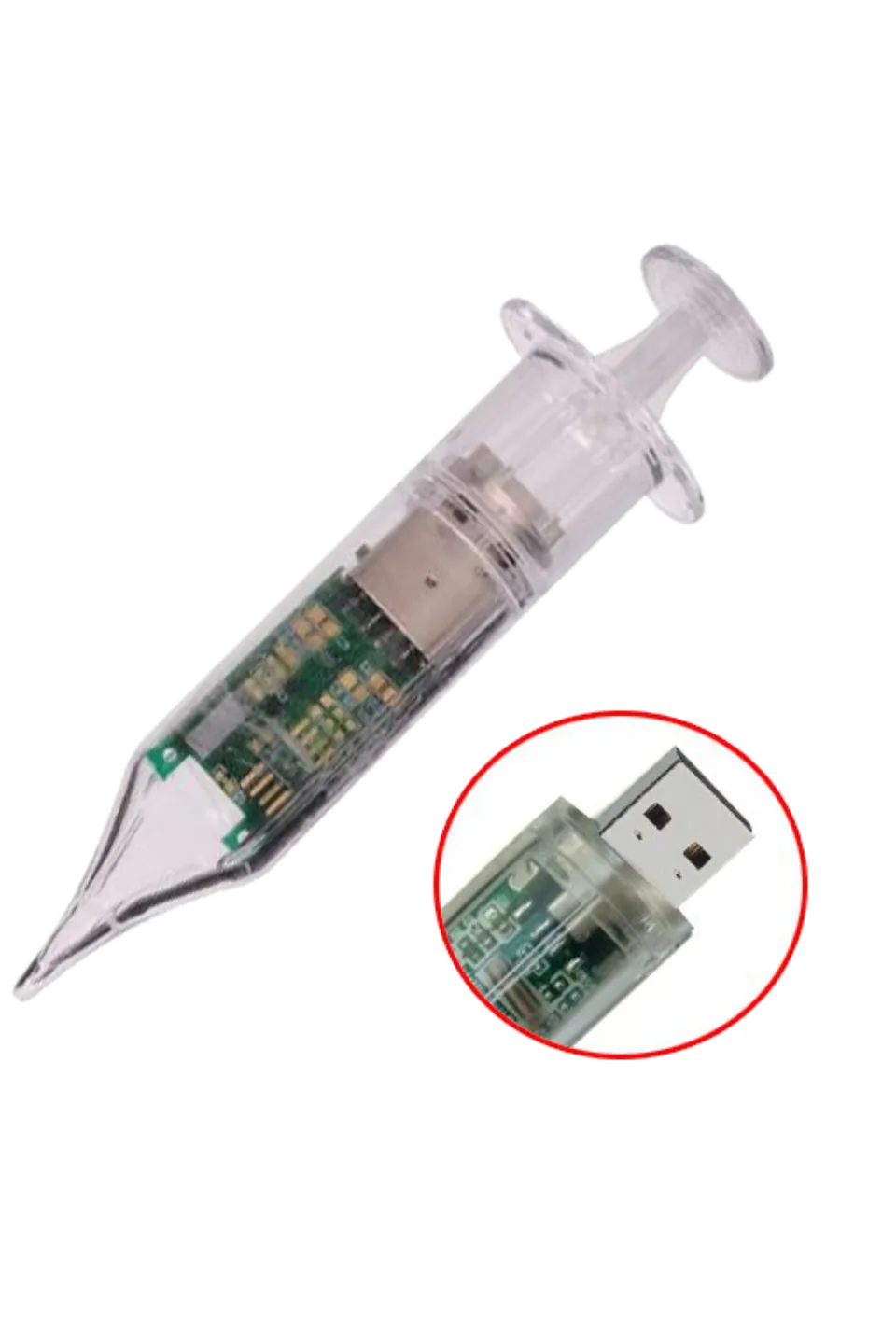 Enfermania Papelería seringue clé USB 32 Go originale