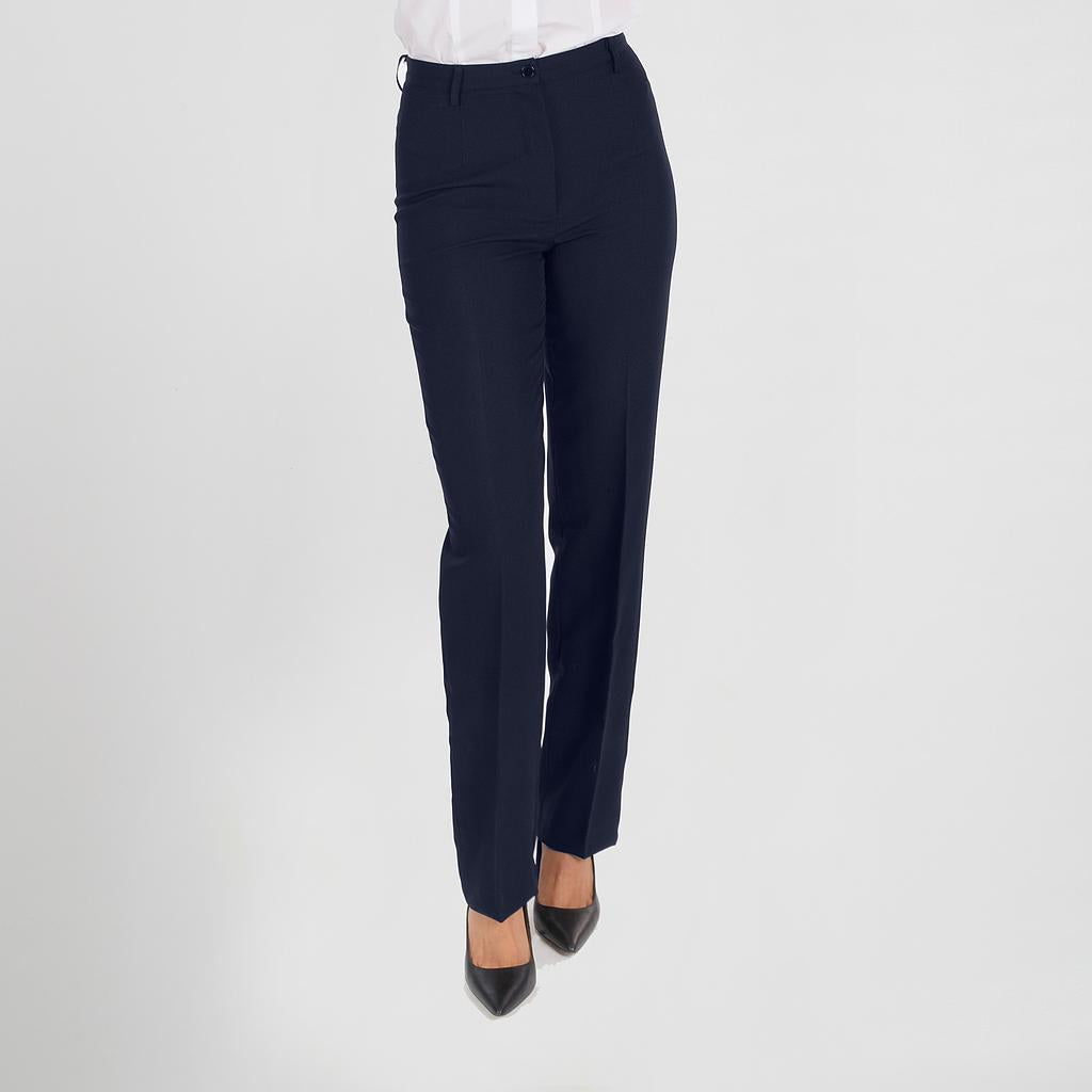 GARY'S pantalon femme sans poches noir polyester