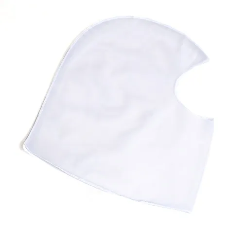 Lion Haircare Balaclava Cagoule Col Court 12060 Blanche