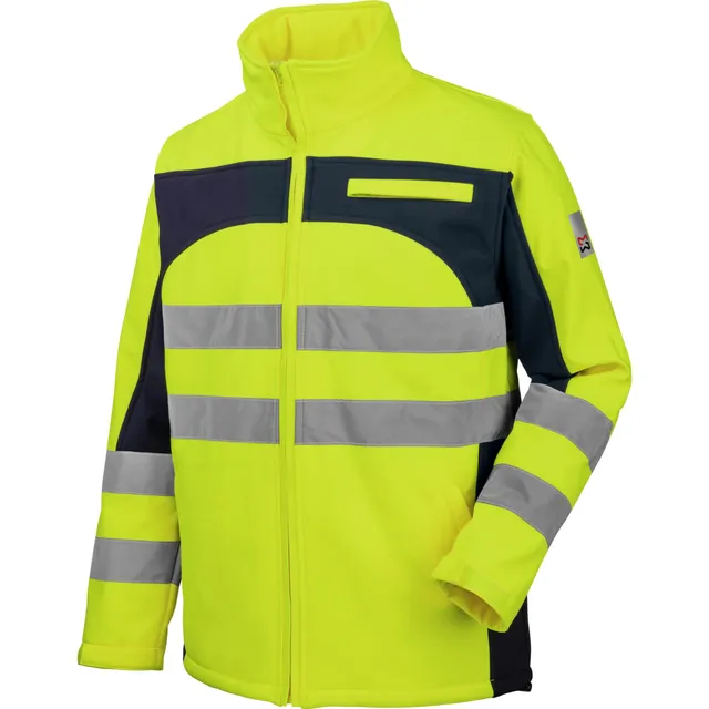 Würth MODYF Fluo softshell haute-visibilité jaune coupe-vent