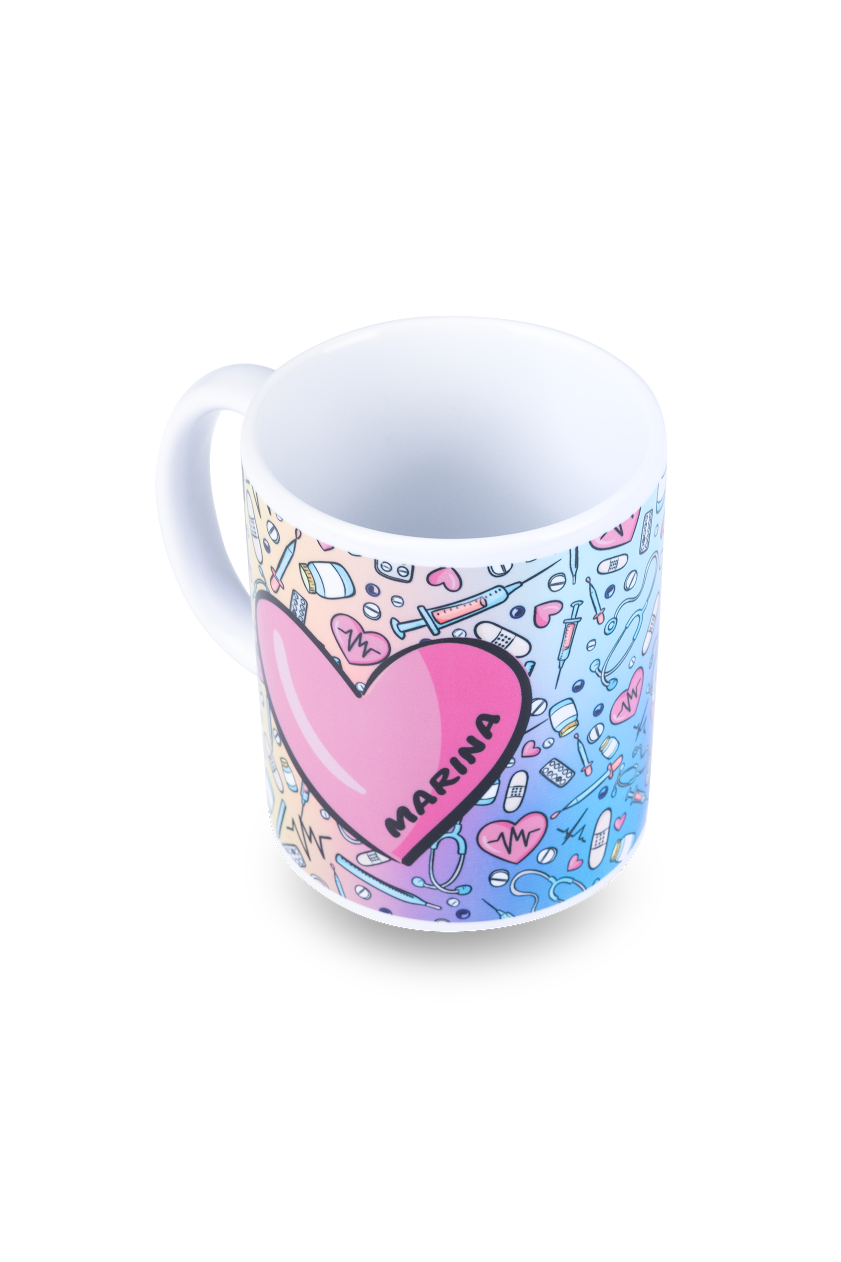 Enfermania Colorful mug céramique 350 ml organes
