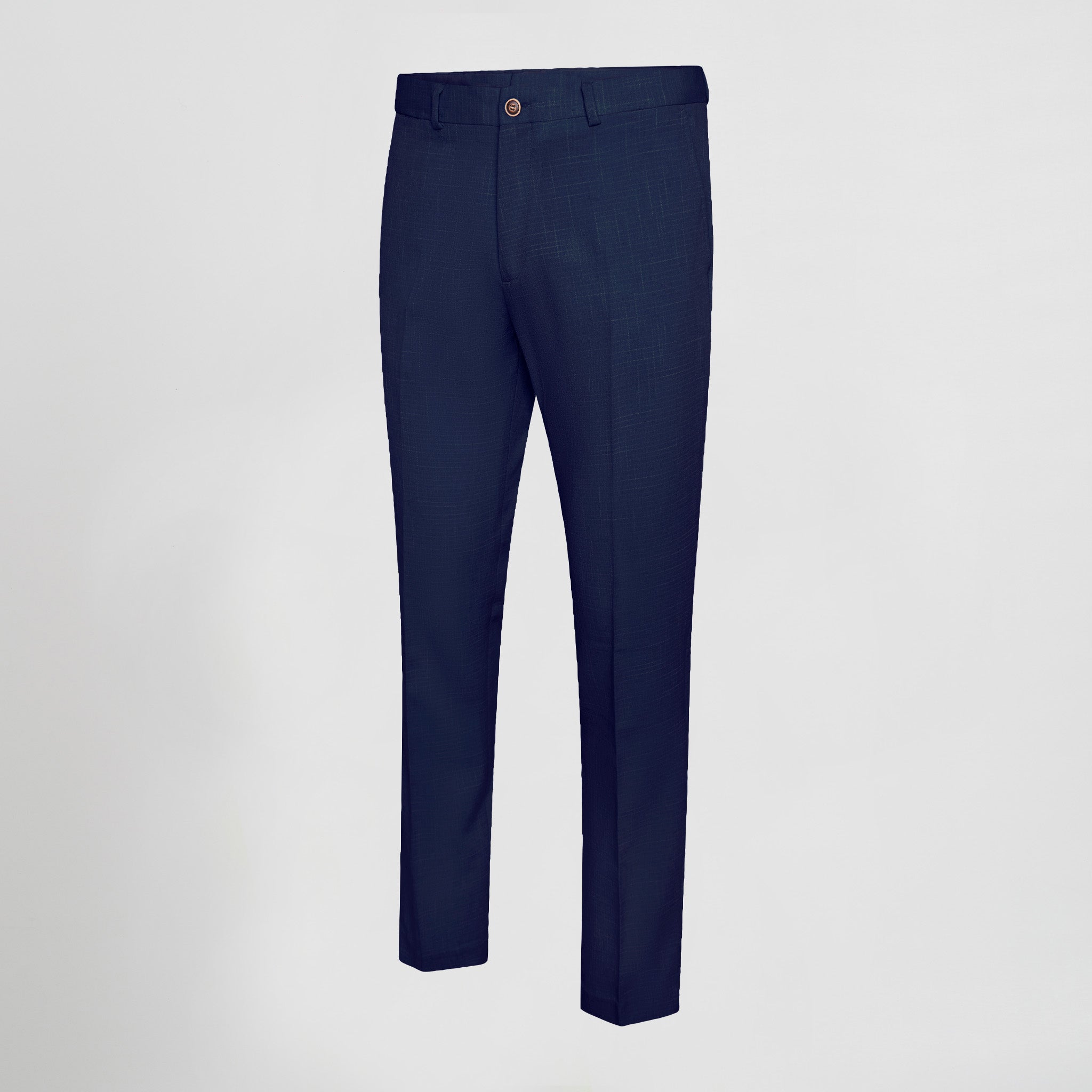 GARY'S Pants X.Linen pantalon costume Marino polyester
