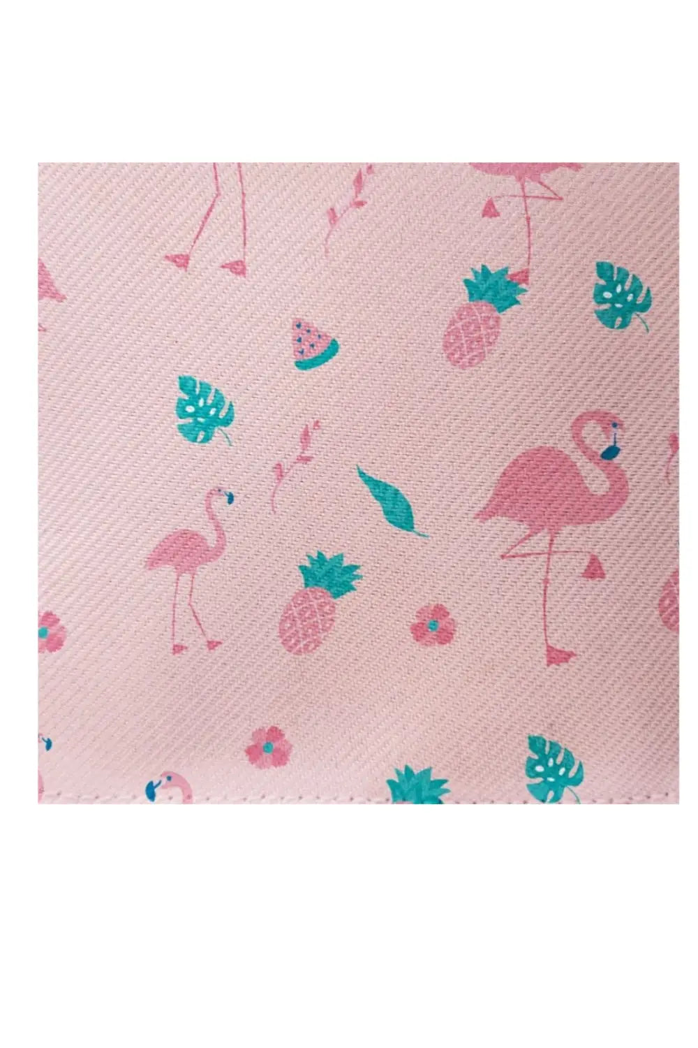 Aelin Paris Calot de bloc rose imprimé flamants réglable