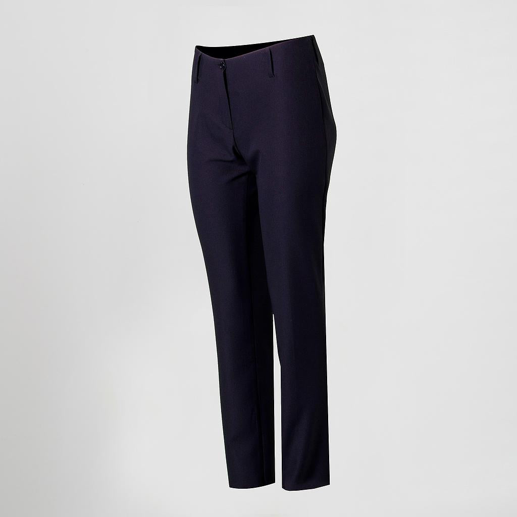 Gary's Pants Elastik pantalon serveuse femme noir sans poches