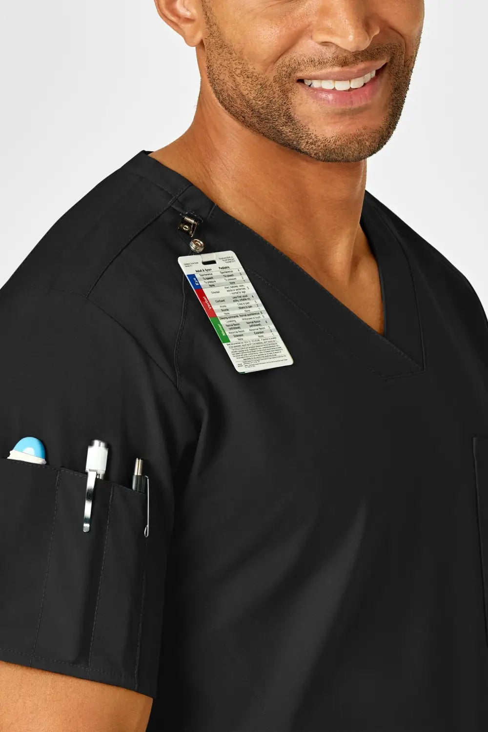 Aelin Luca W123 tenue médicale homme noir