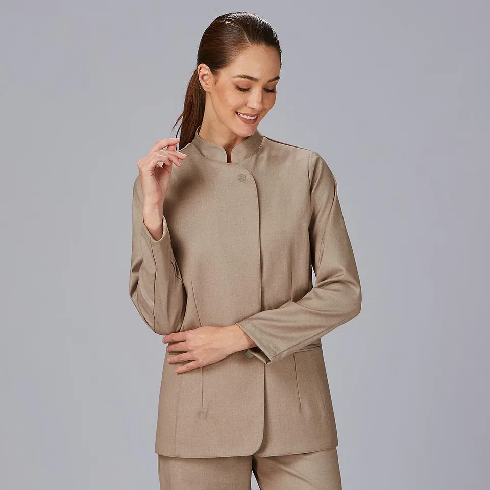 Gary's Jackets Veste Campos col mao marine femme