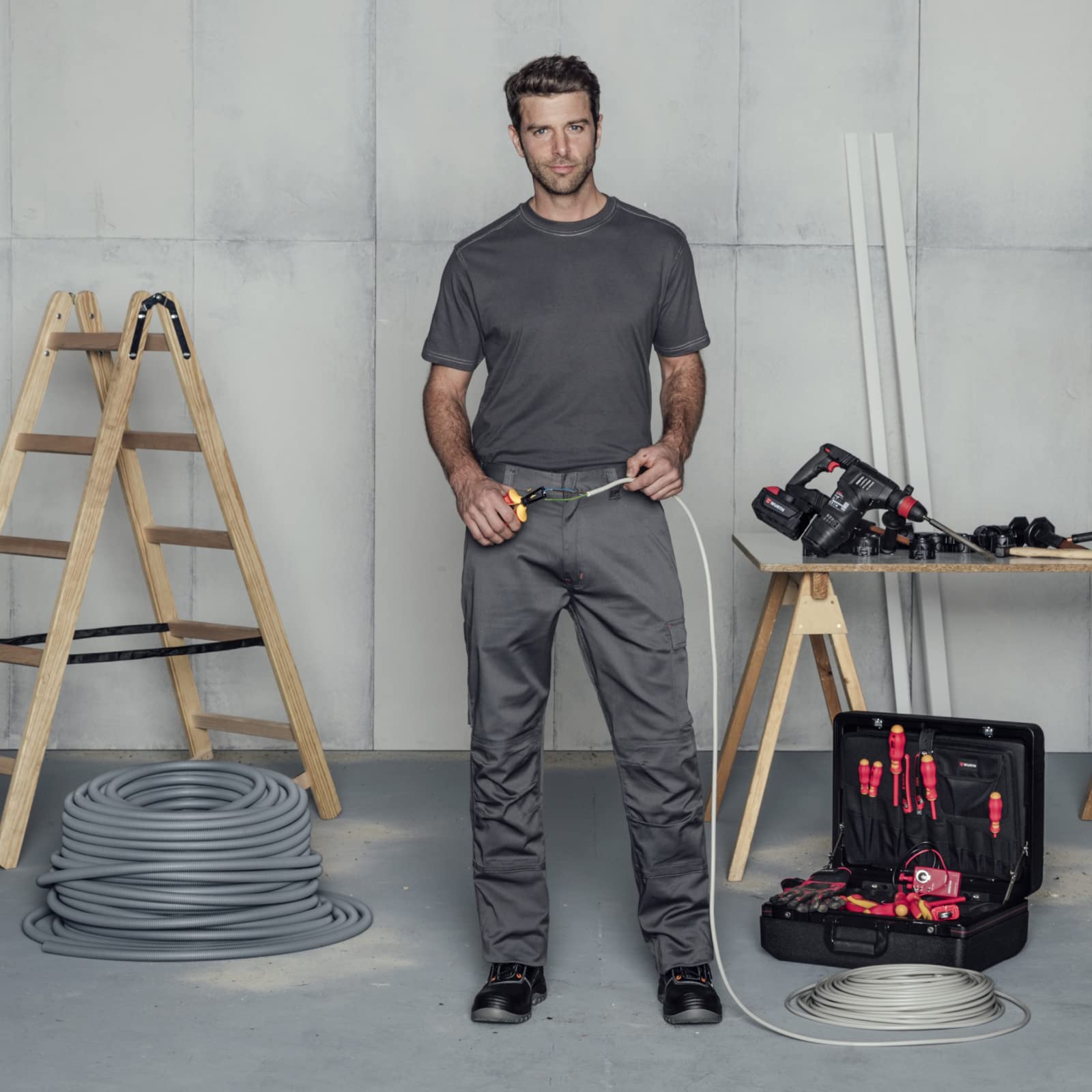 Würth MODYF Classic Pantalon de Travail Gris multipoches