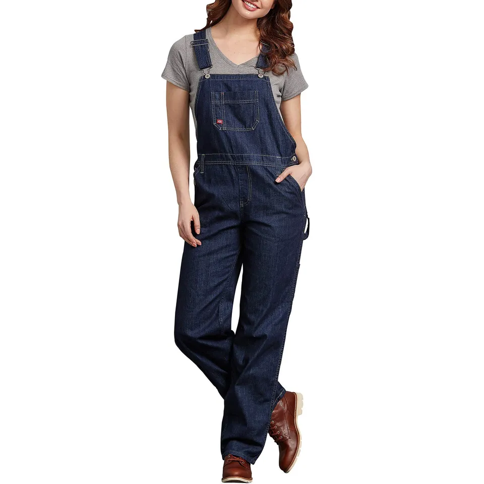 Dickies salopette femme Relaxed Bleu Denim M 8 poches
