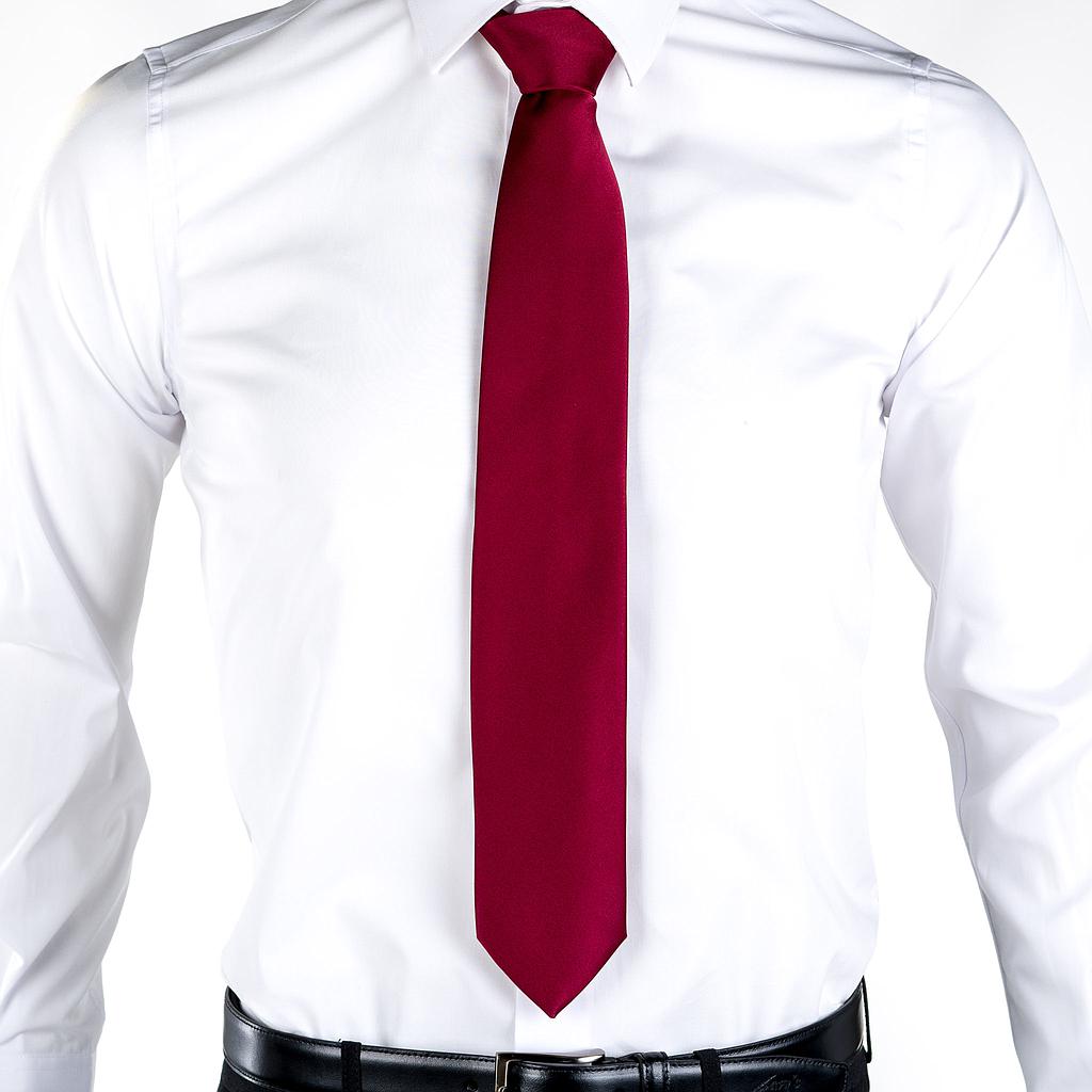 Gary's Add-Ons Tie Knotless cravate satin noir TU
