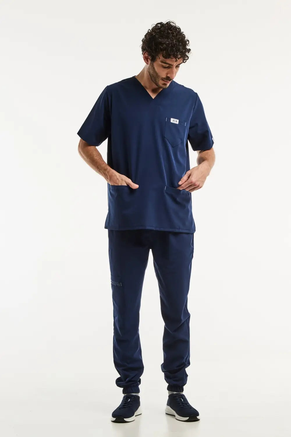 Aelin Slimfit NEW Tenue Médicale Homme Bleu Marine