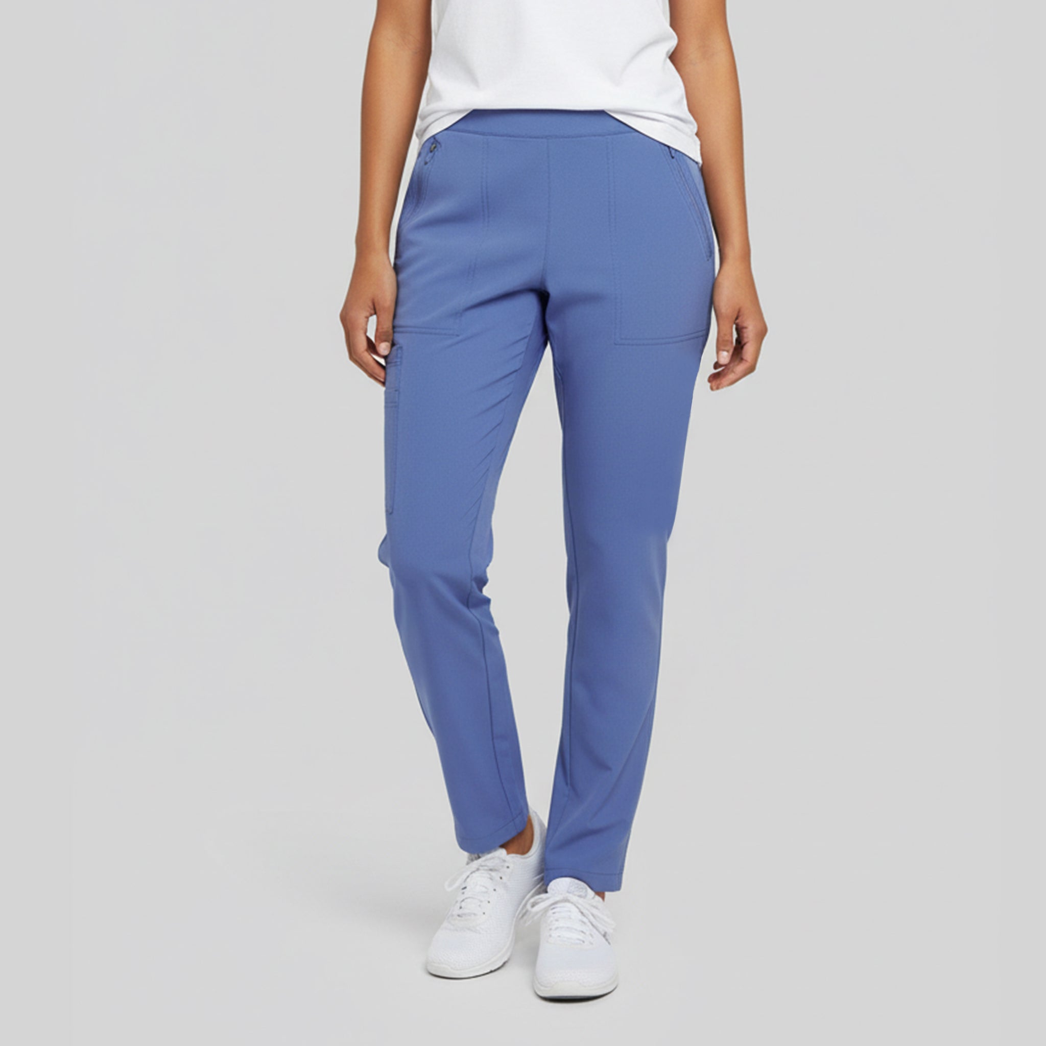 Gary's Pants pantalon médical zip cheville noir 7 poches