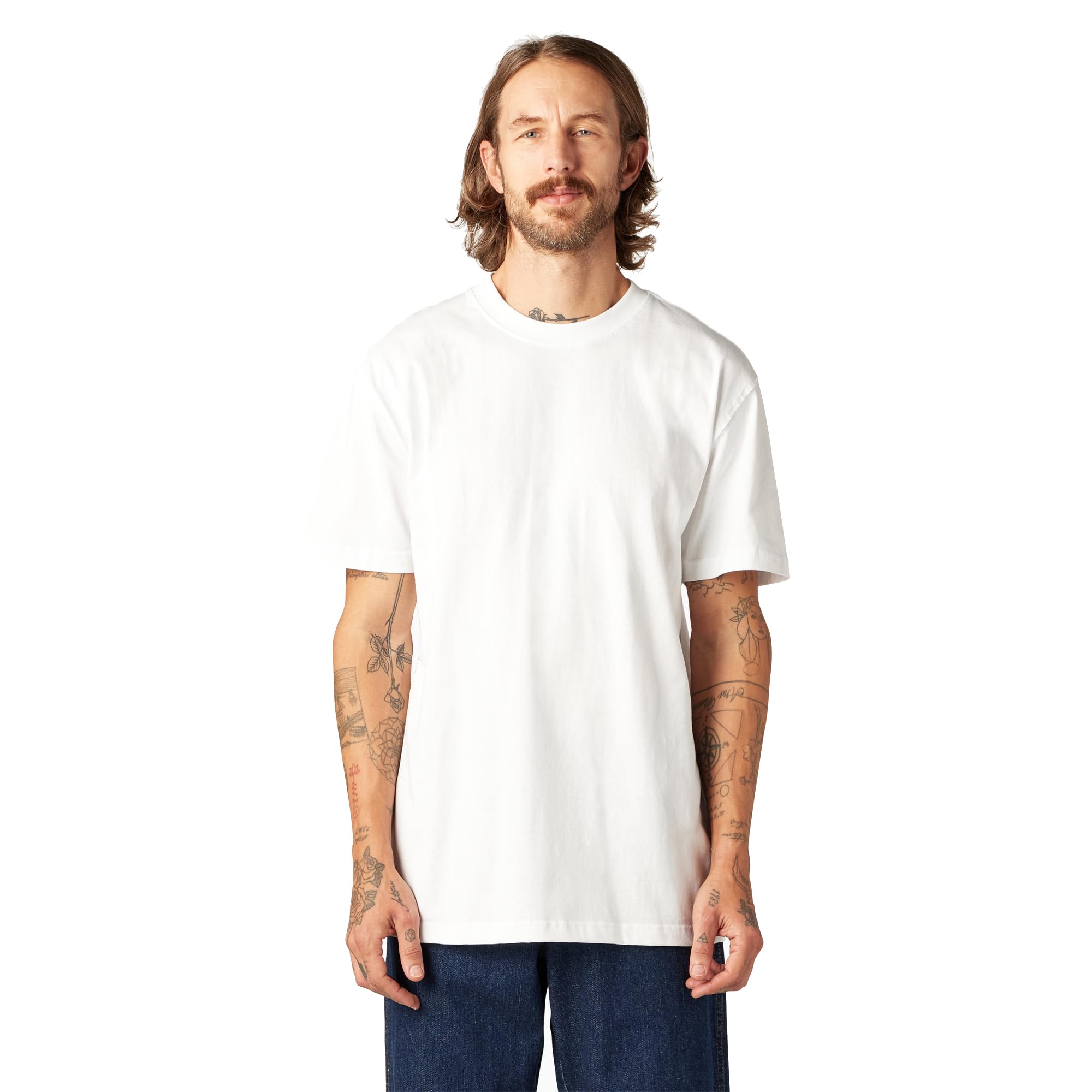 Dickies T-shirts tee-shirt lourd noir coton manches courtes