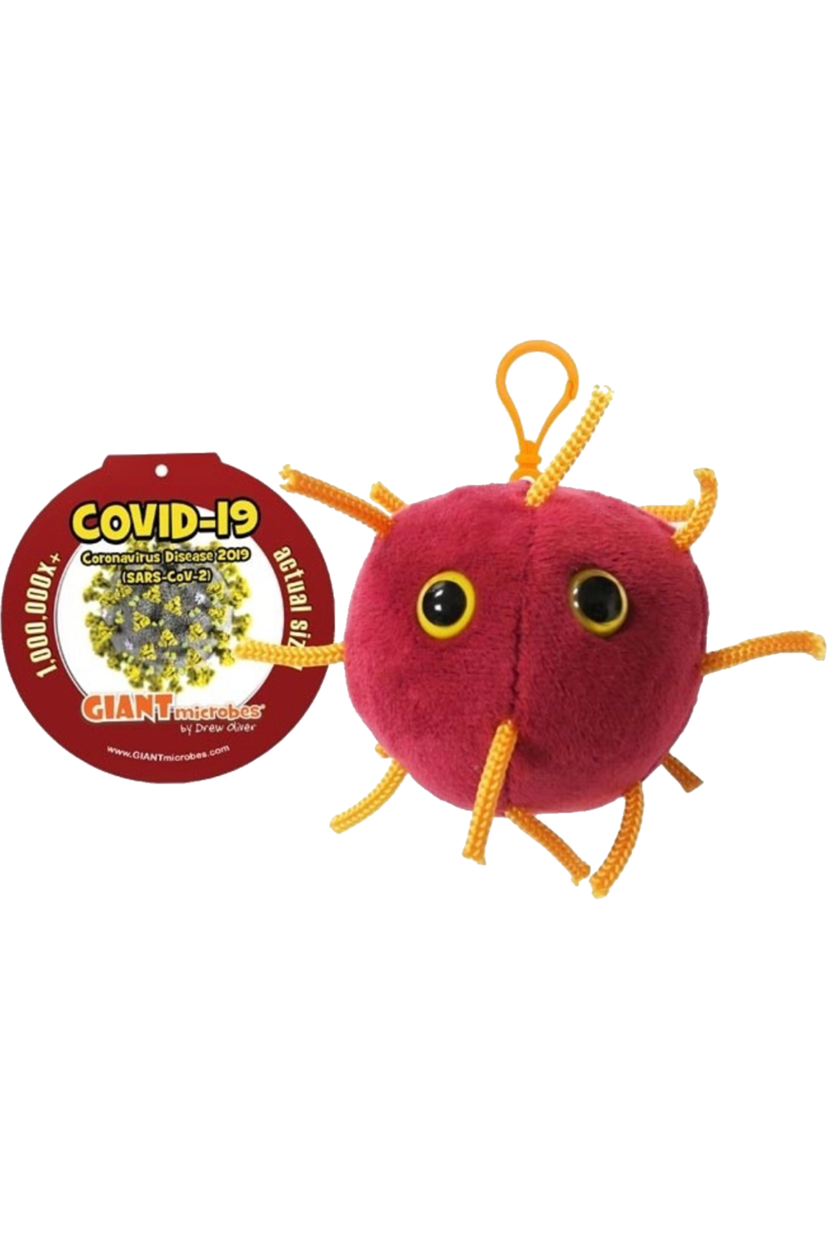 Enfermania Giantmicrobe Peluche Covid-19 Porte-clés 15cm