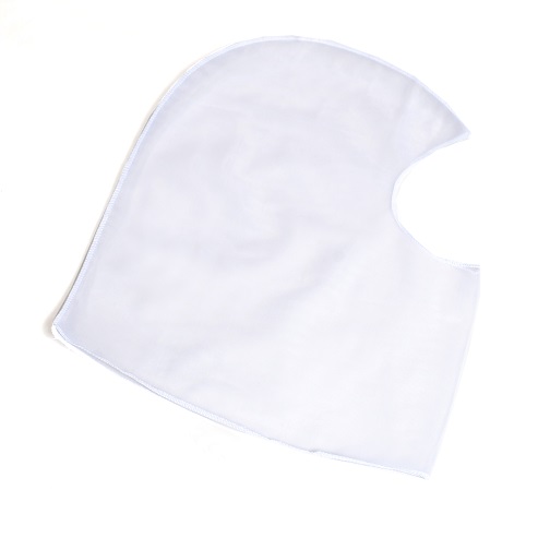 Lion Haircare Balaclava Cagoule Col Court 12060 Blanche