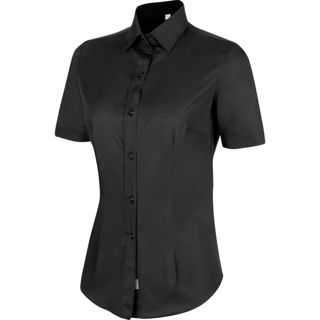 Würth MODYF Office Premium chemisier femme noir manches courtes