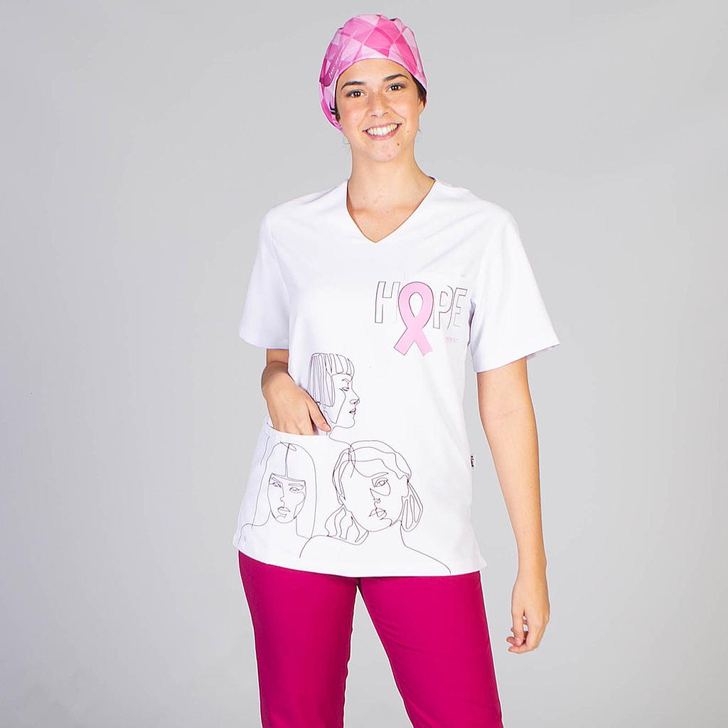 GARY'S Hope blouse médicale unisexe imprimé antibactérienne