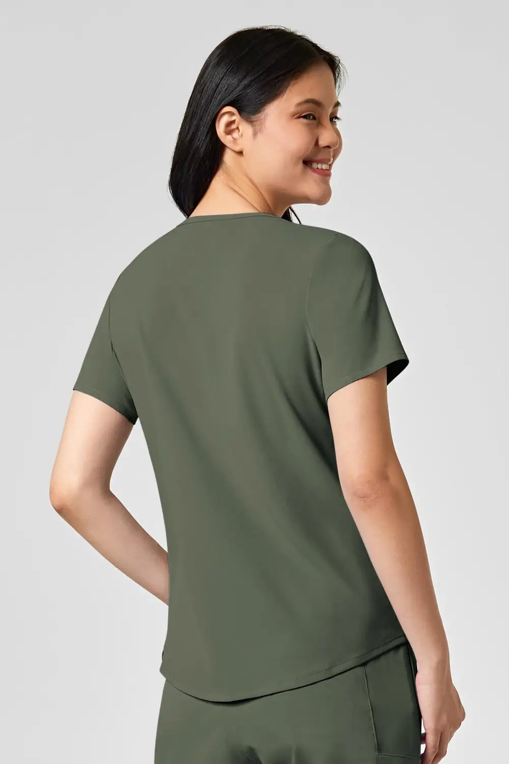 Aelin EMMA Renew Vert Olive tunique médicale femme