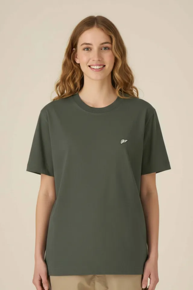 Aelin Slimfit NEW T-shirt coton hépatologie heavy