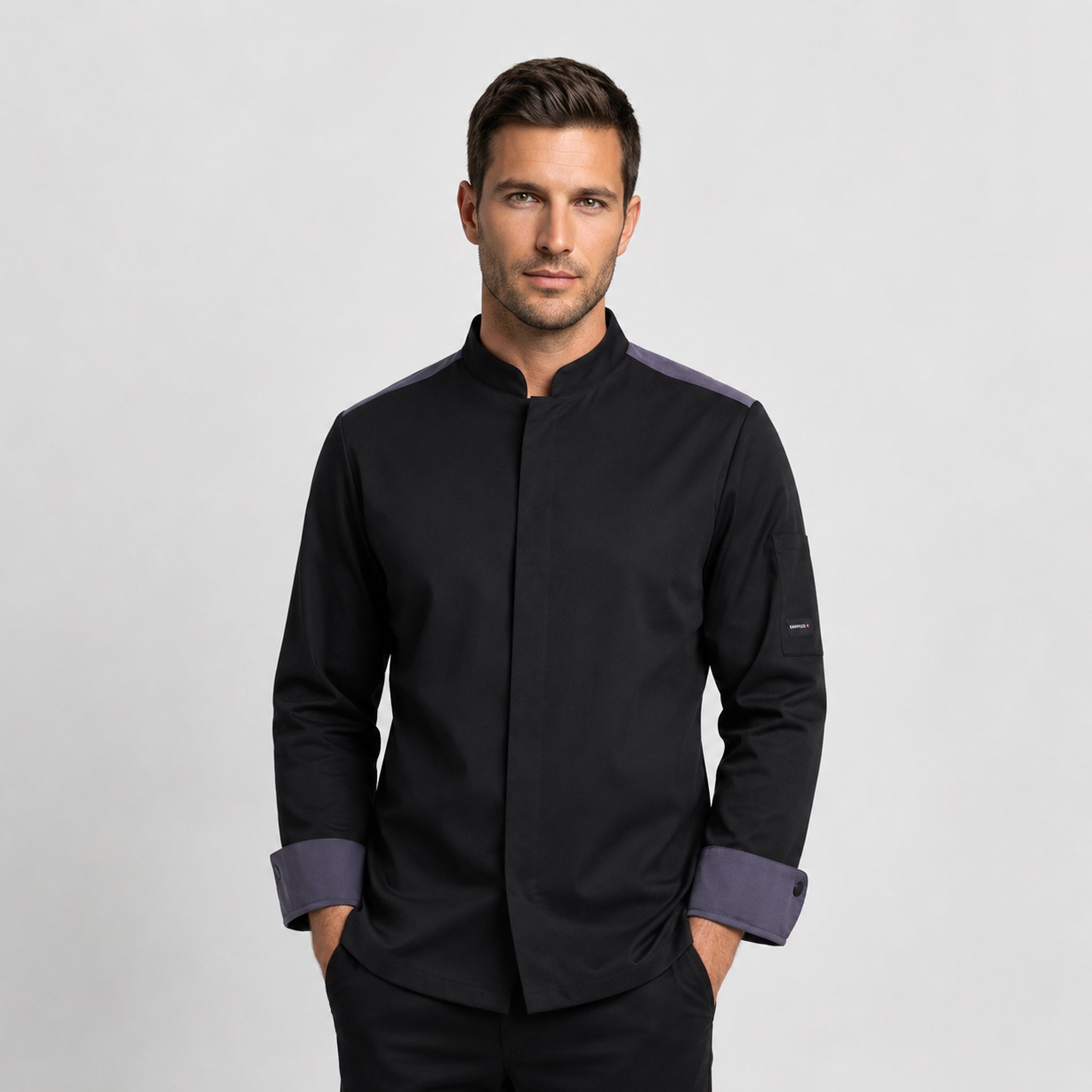 GARY'S Chef Jackets Helios veste cuisine noire