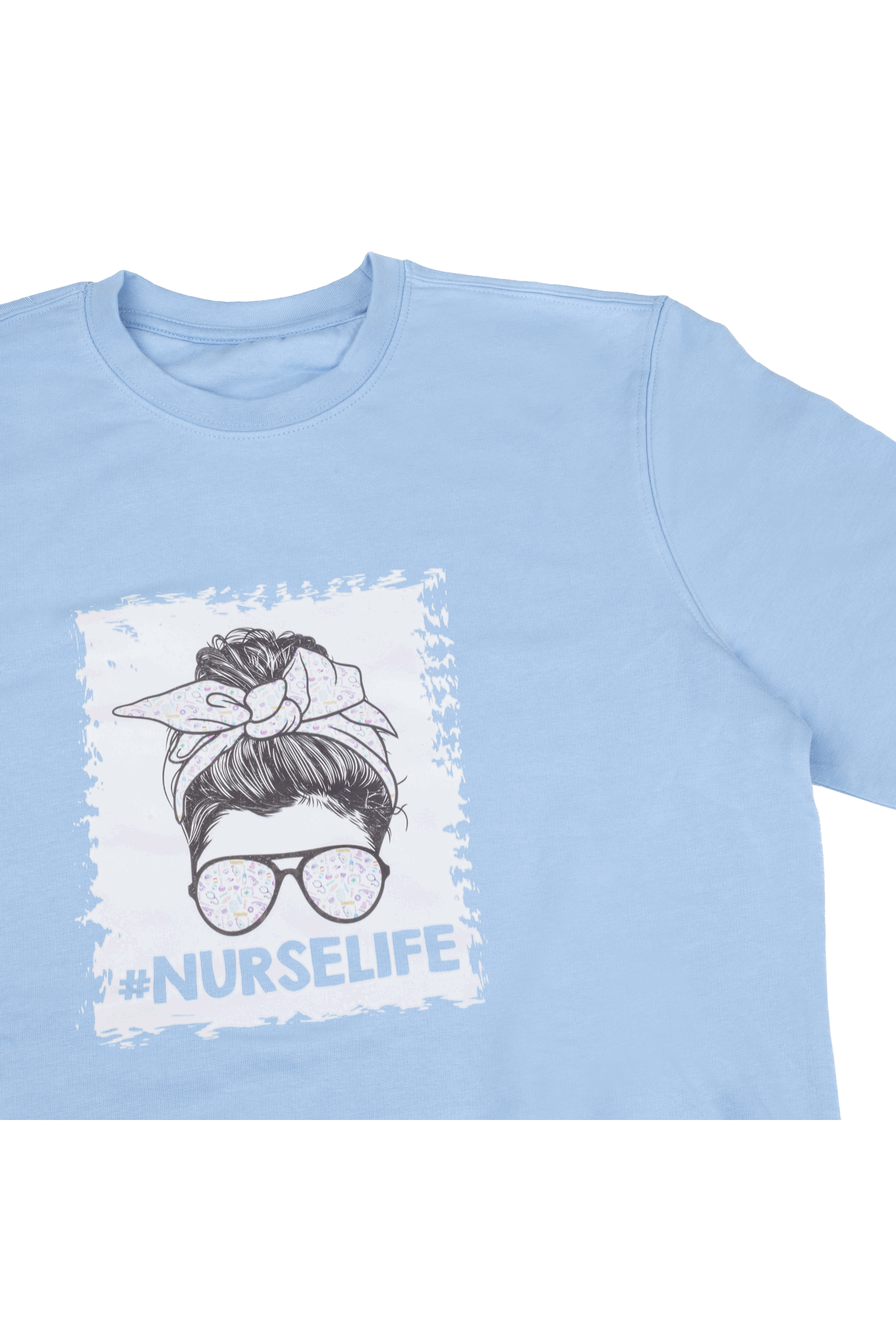 Enfermania Ropa sweat infirmiere bleu felpa unisexe kawaii
