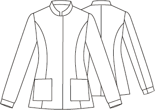 Gary's Blouses Gaia Jasper blouse femme sable manches longues