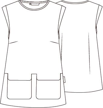 GARY'S Campanilla blouse femme sans manches gris perle XS