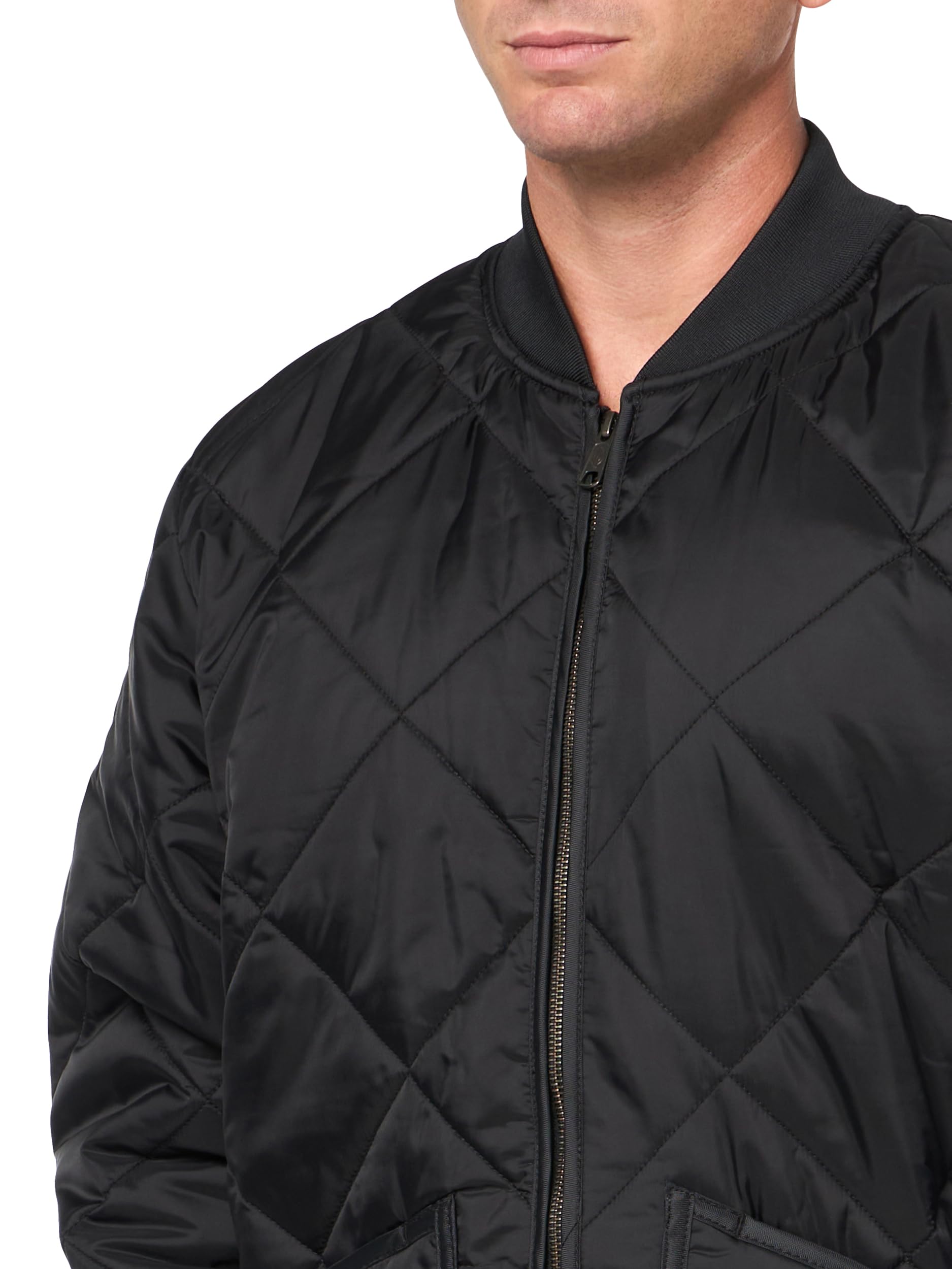 Dickies Diamond Quilted Jacket veste homme bleu marine imperméable