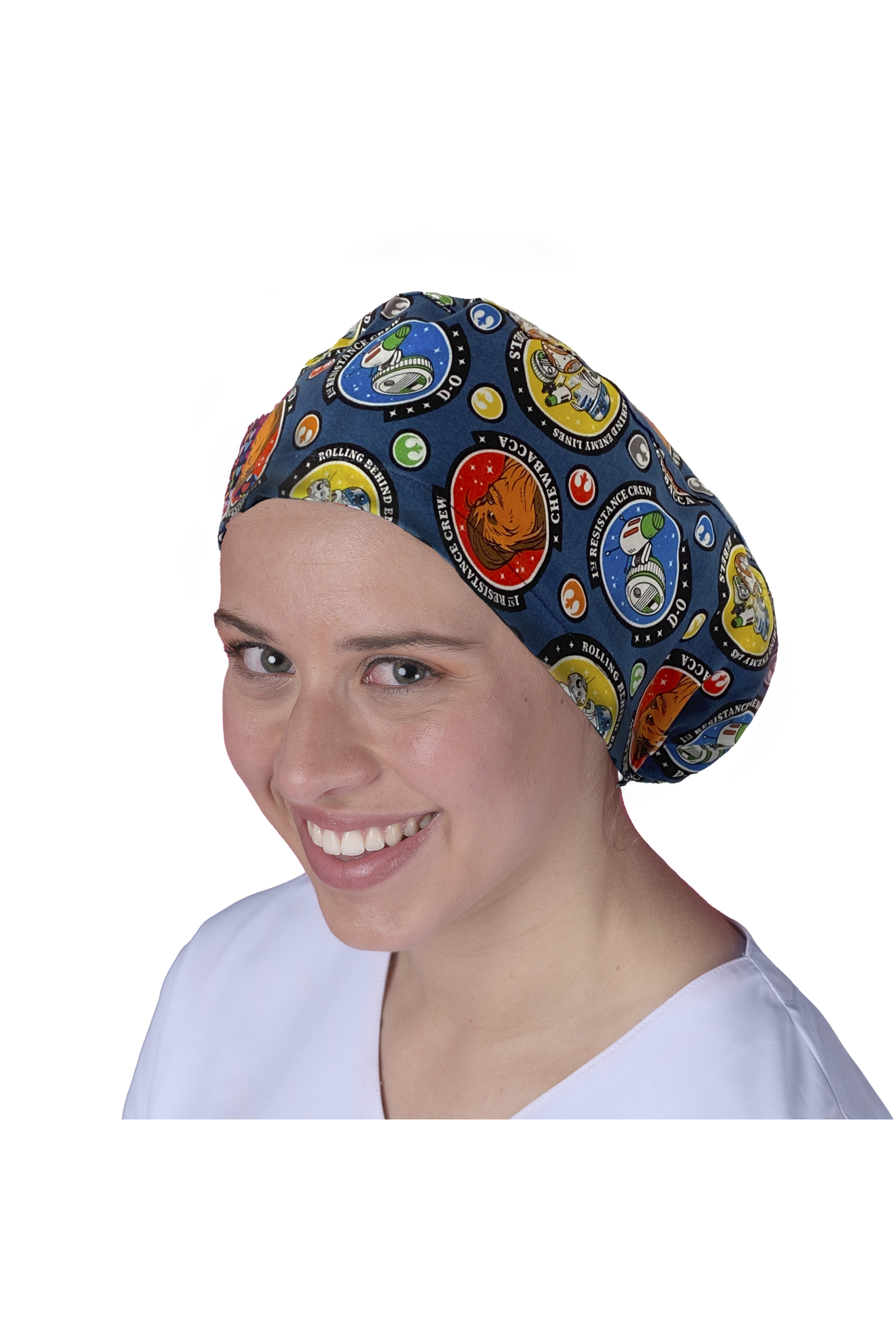 Enfermania calot chirurgical cheveux longs coton Constantes