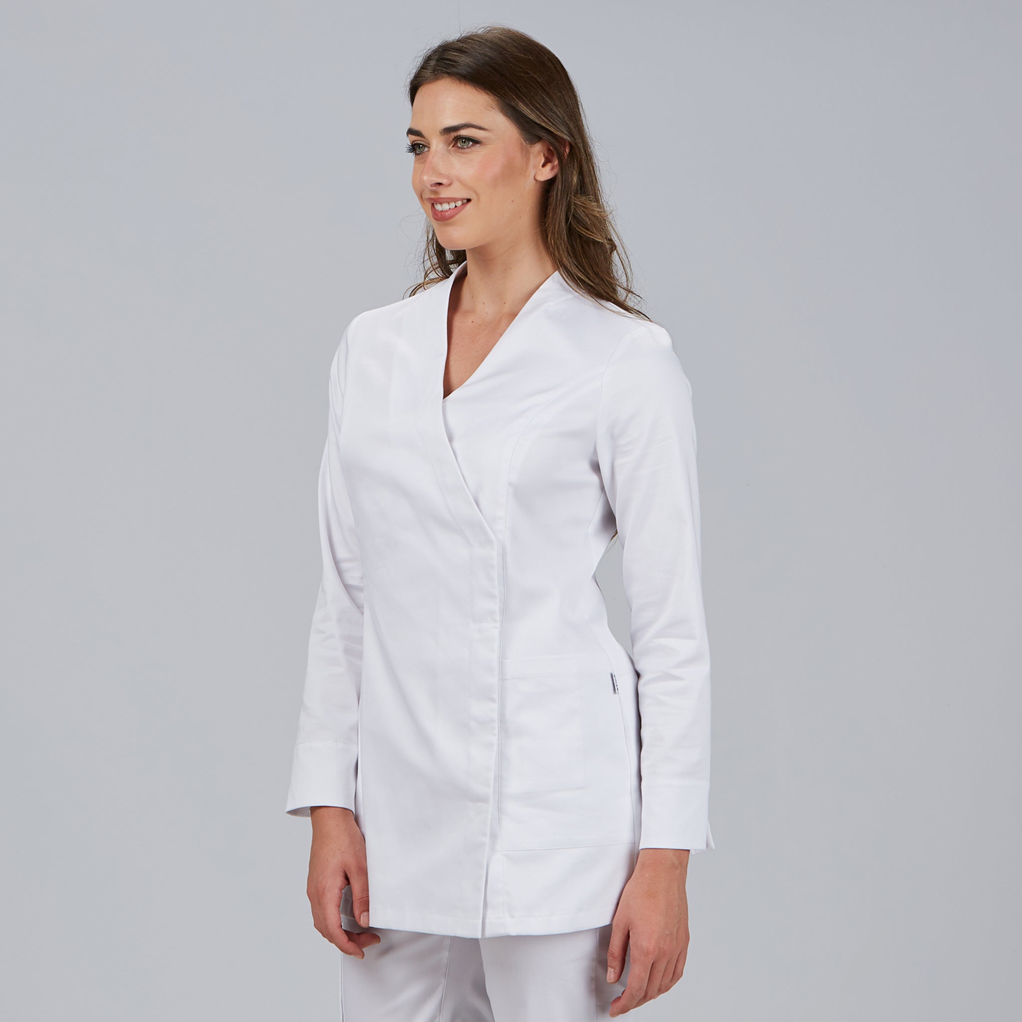 GARY'S Aria blouse femme blanche coton 76 cm